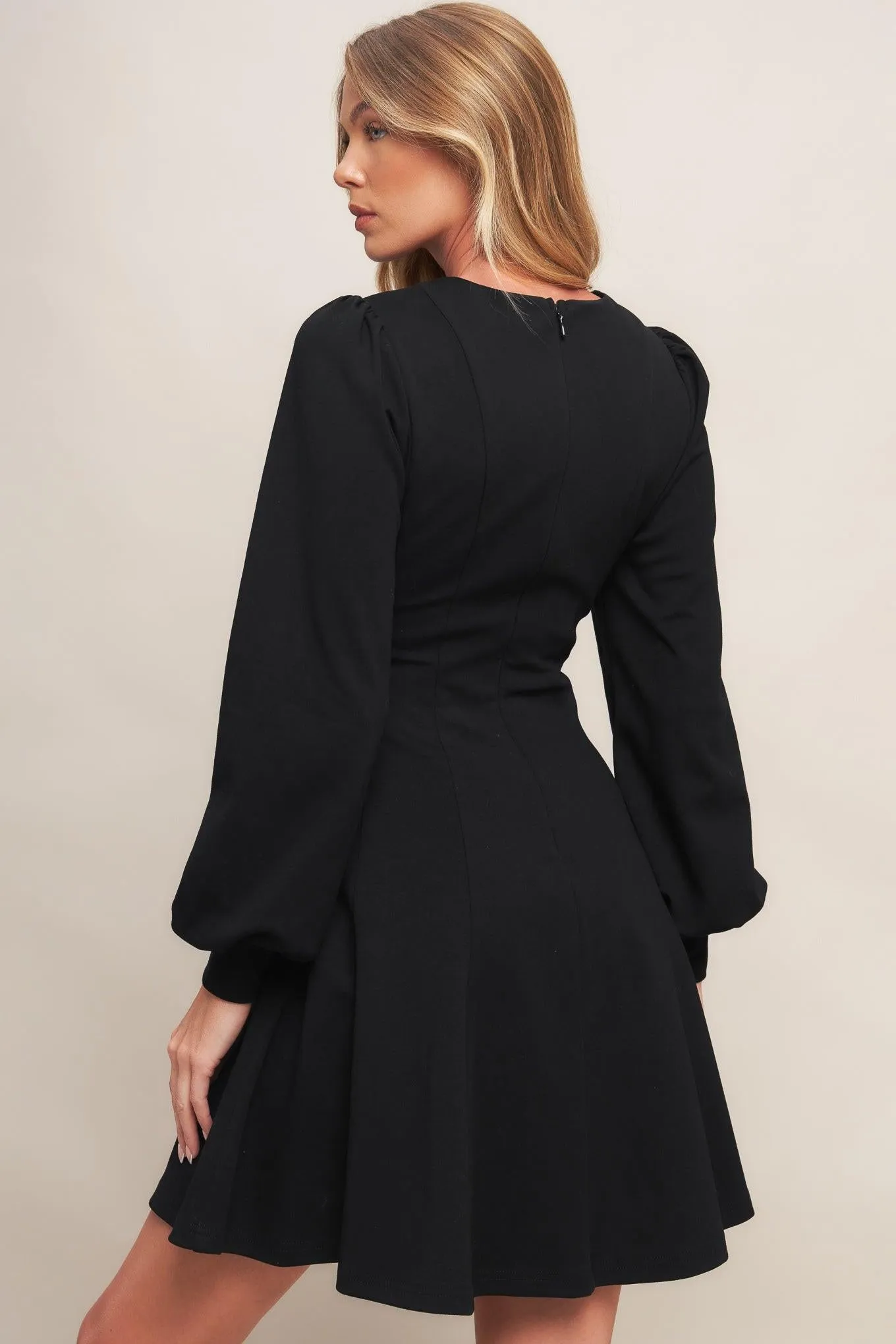 Black Swan Heavy Knit Mini Dress sold by Zulily product image thumbnail 2
