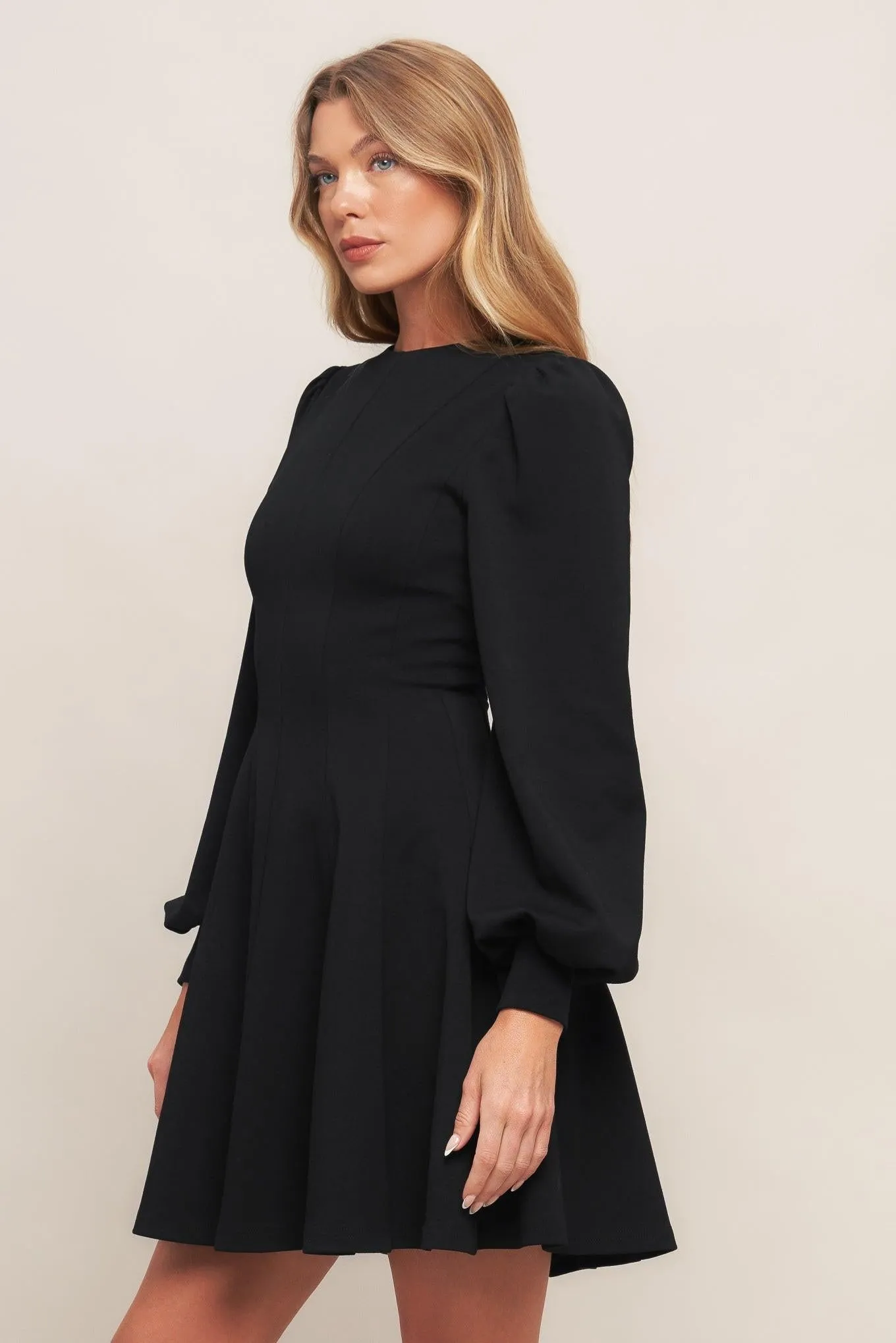 Black Swan Heavy Knit Mini Dress sold by Zulily product image thumbnail 4