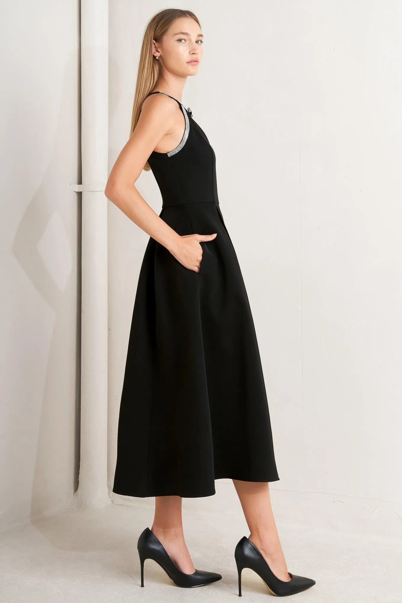 Galaxy Charm Woven Midi Dress sold by Zulily product image thumbnail 3