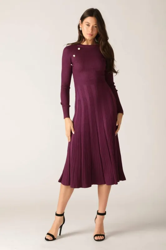 High Standards Sweater Midi Dress made by Flying Tomato