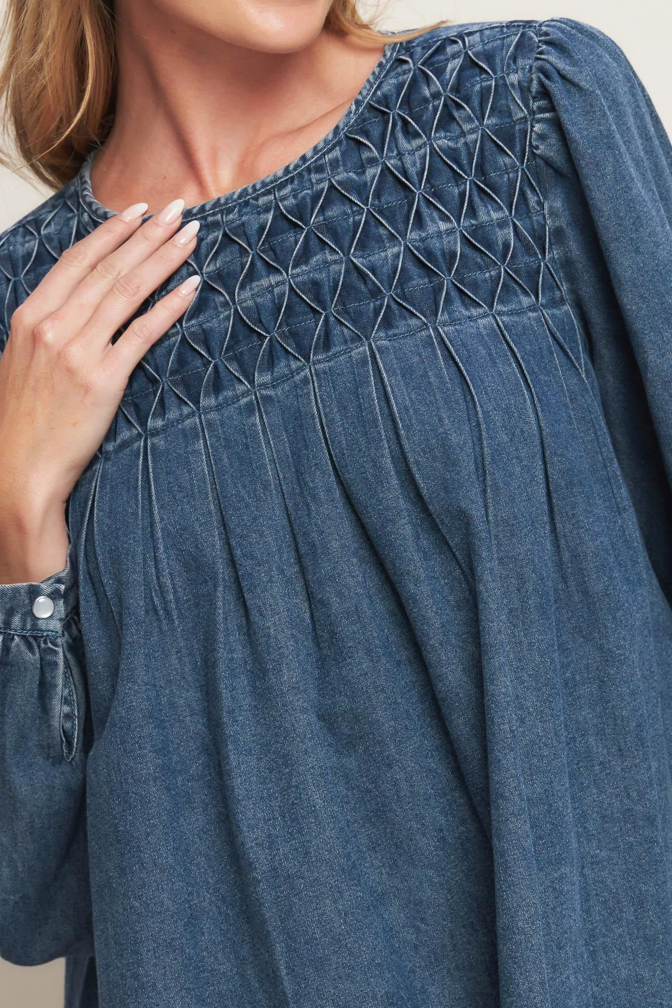 Weekend Denim Icon Mini Dress sold by Zulily product image thumbnail 4