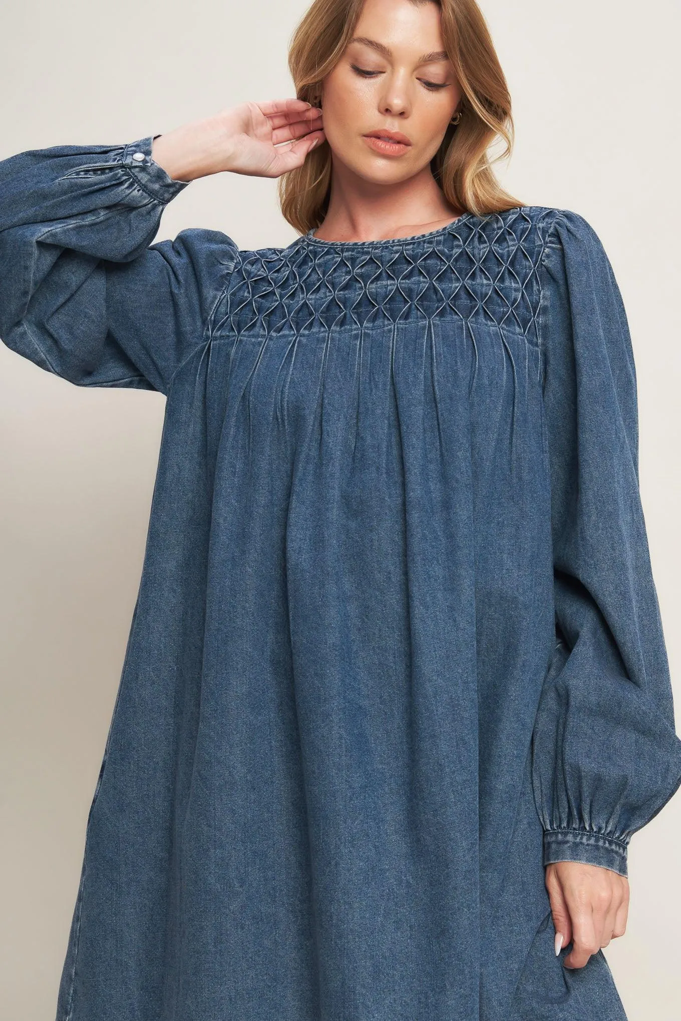 Weekend Denim Icon Mini Dress sold by Zulily product image thumbnail 5