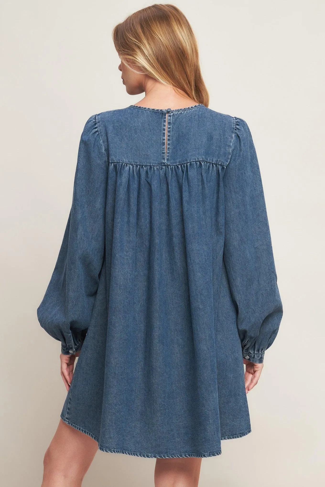 Weekend Denim Icon Mini Dress sold by Zulily product image thumbnail 2