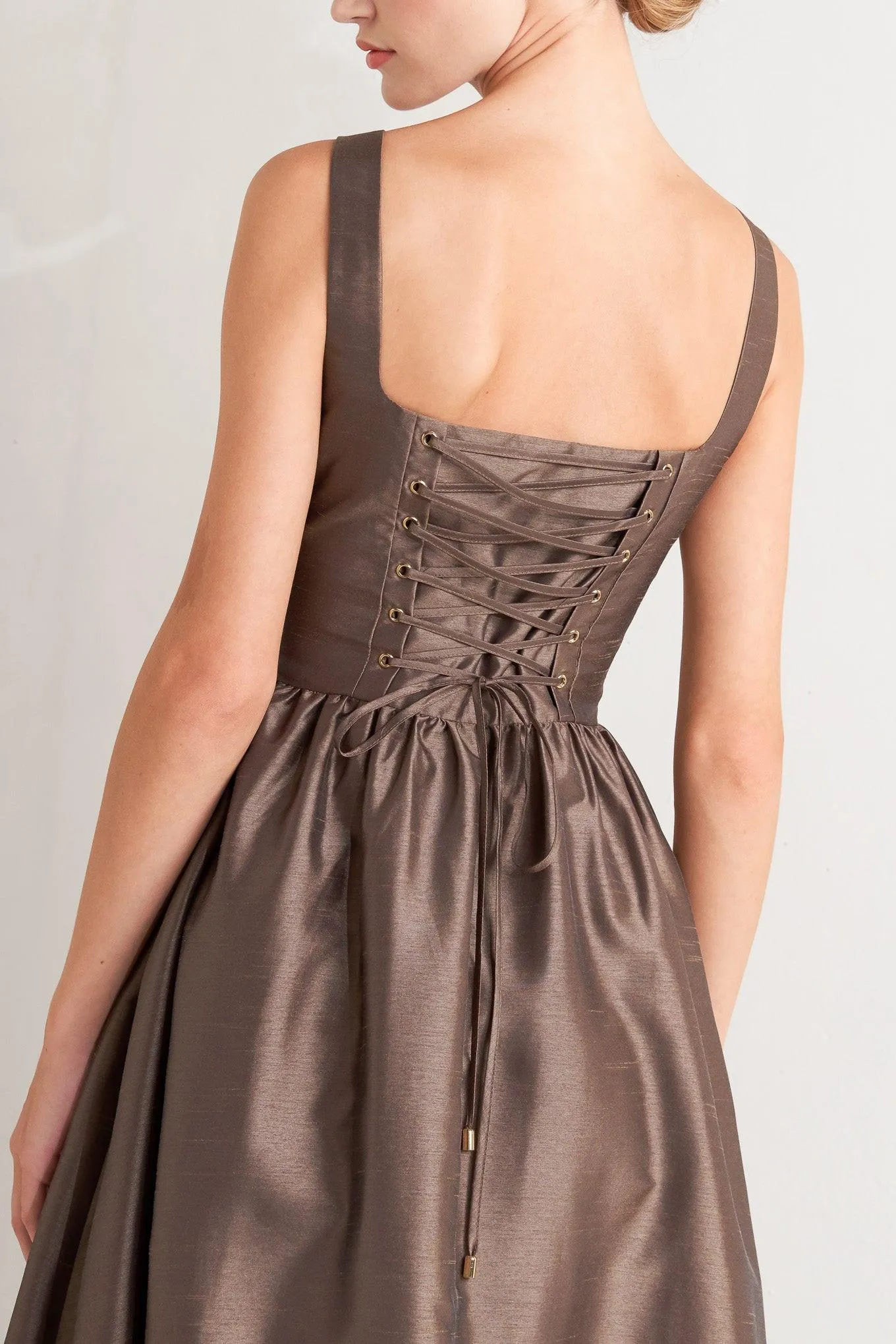 Café Luster Woven Midi Dress sold by Zulily product image thumbnail 2