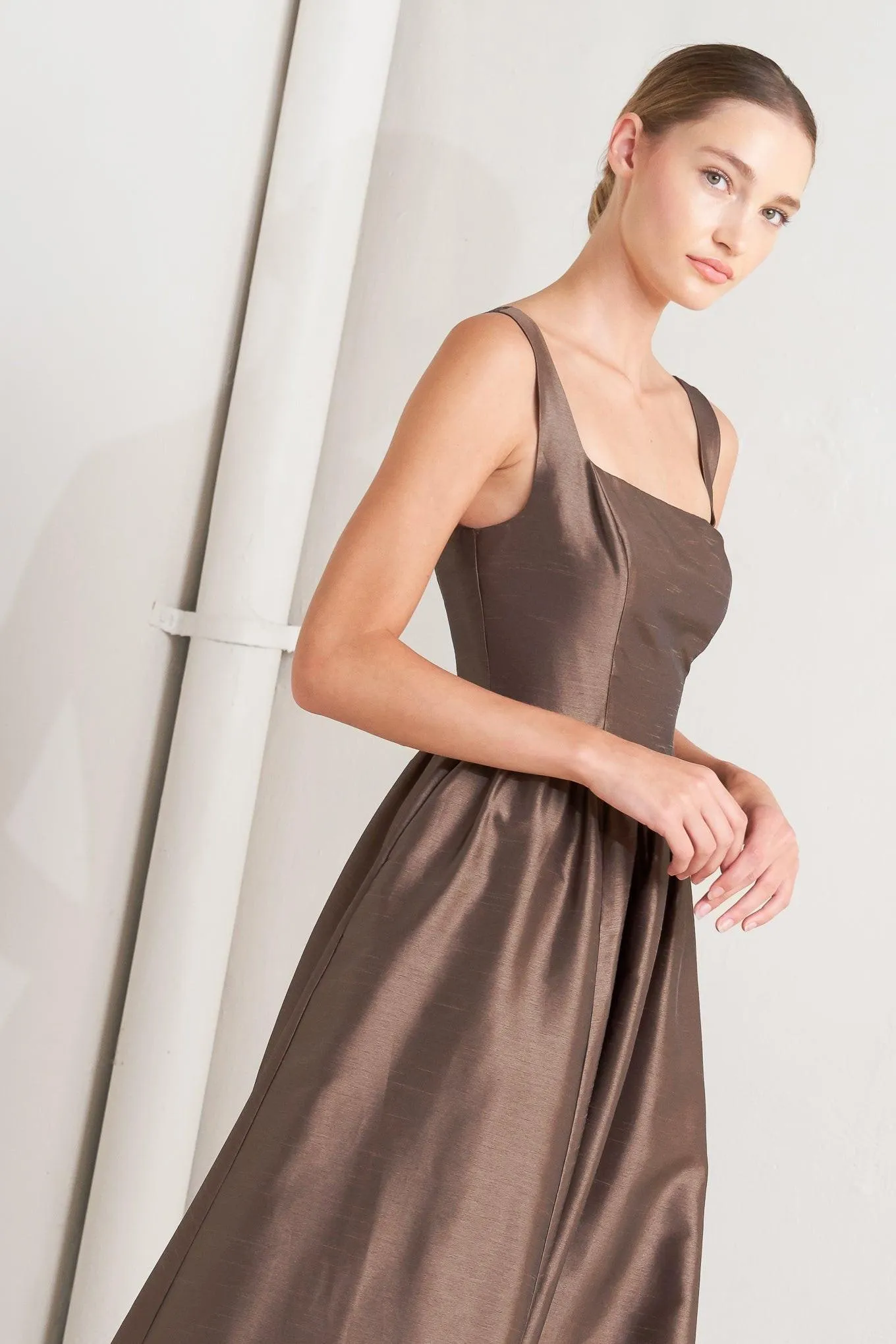 Café Luster Woven Midi Dress sold by Zulily
