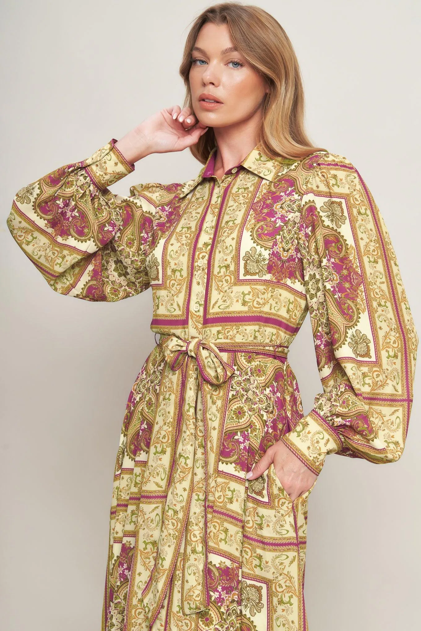 Royal Boho Energy Woven Maxi Dress sold by Zulily product image thumbnail 2