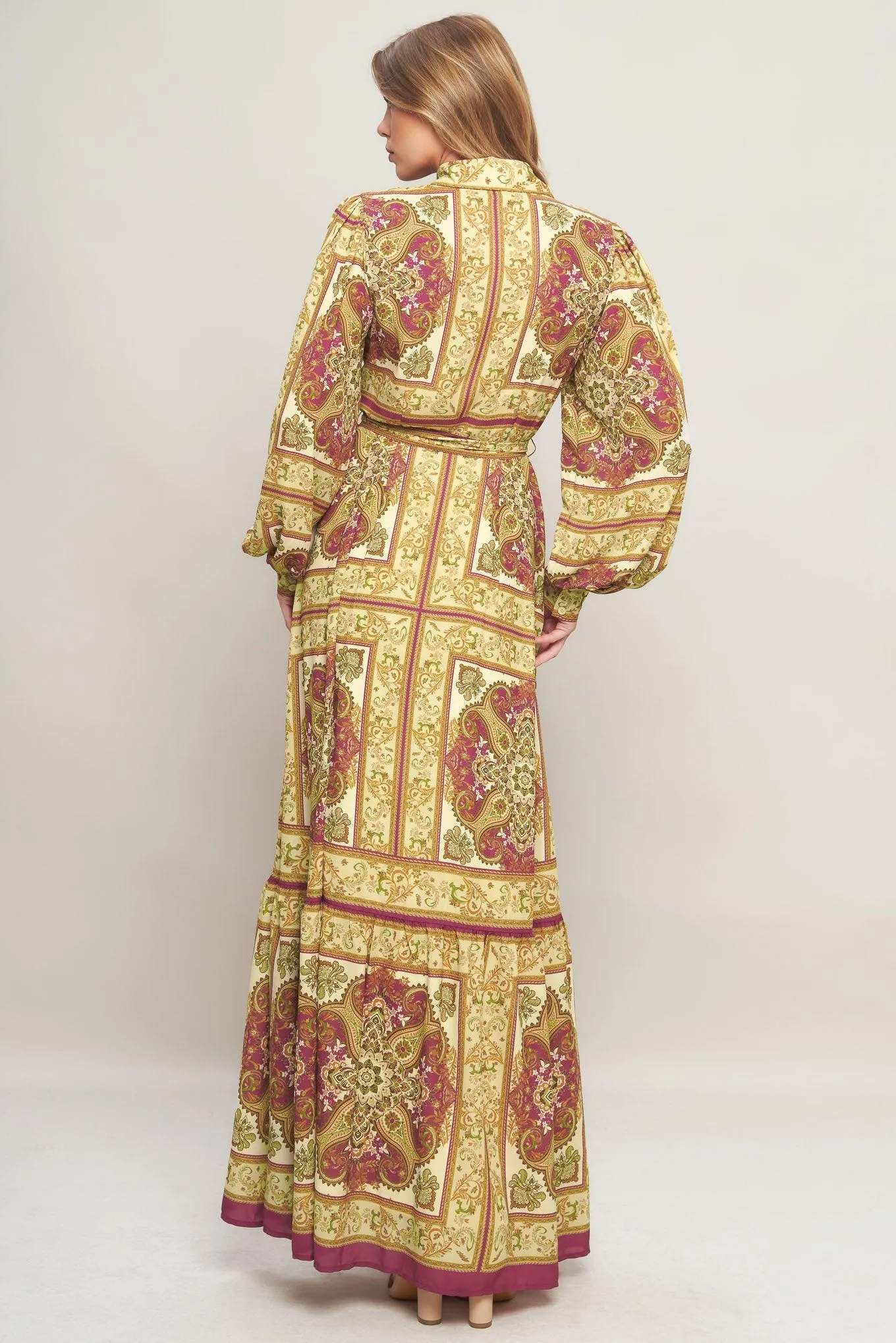 Royal Boho Energy Woven Maxi Dress sold by Zulily product image thumbnail 3