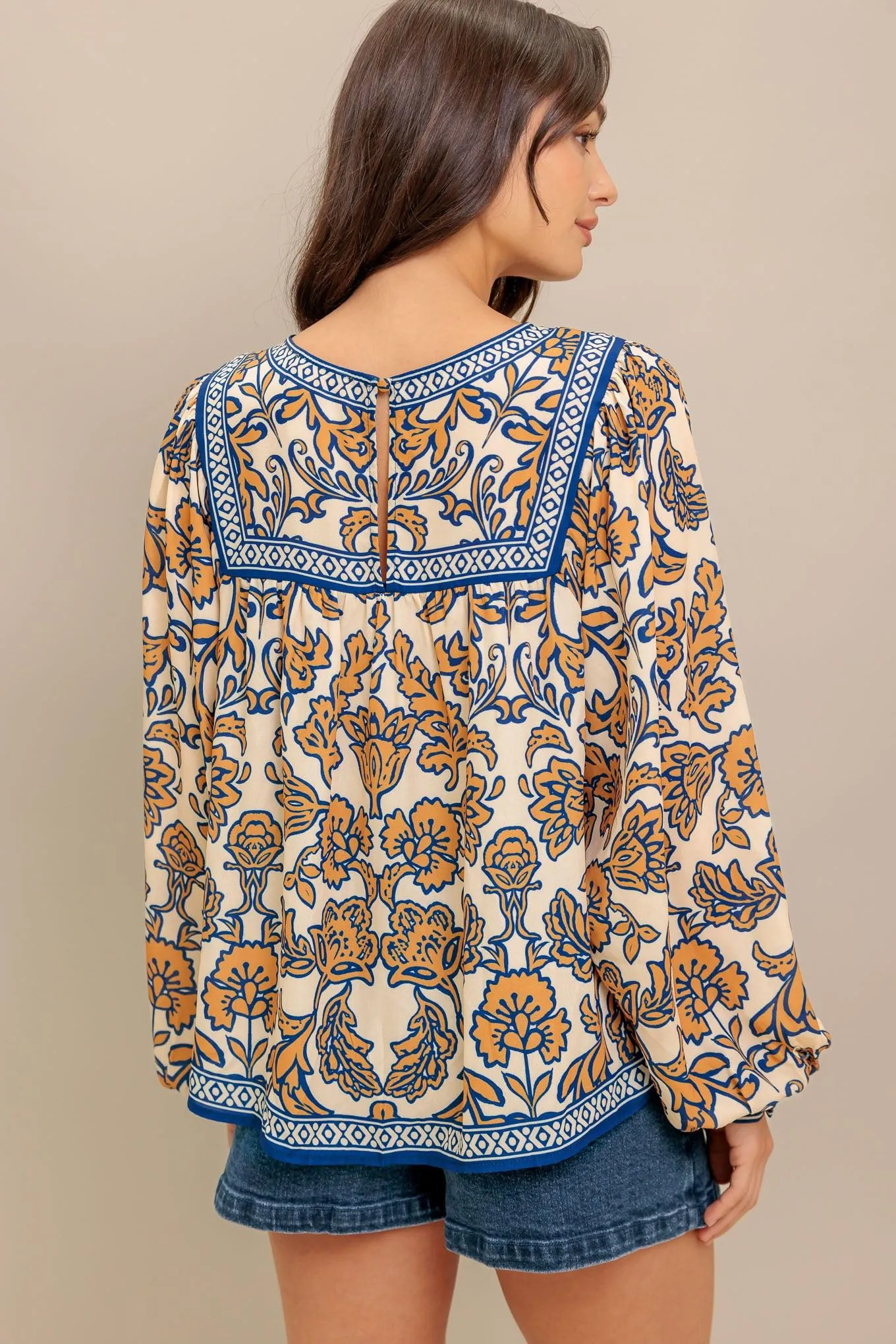 Boheme Meadow Woven Top sold by Zulily product image thumbnail 5