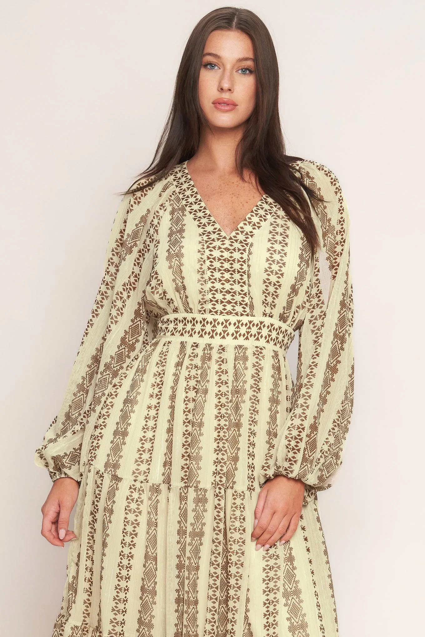 Tribal Whisper Woven Midi Dress sold by Zulily product image thumbnail 4