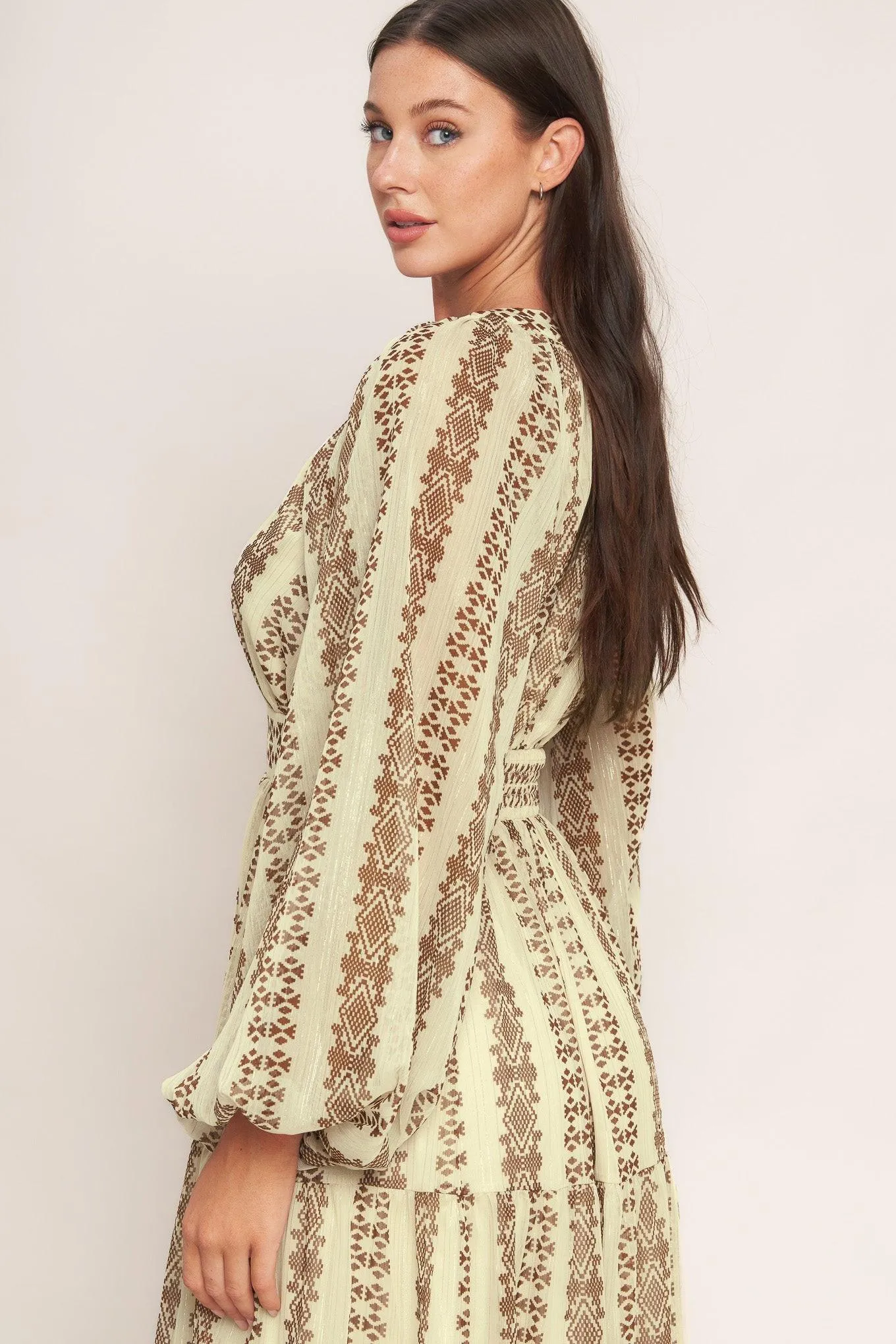 Tribal Whisper Woven Midi Dress sold by Zulily product image thumbnail 2