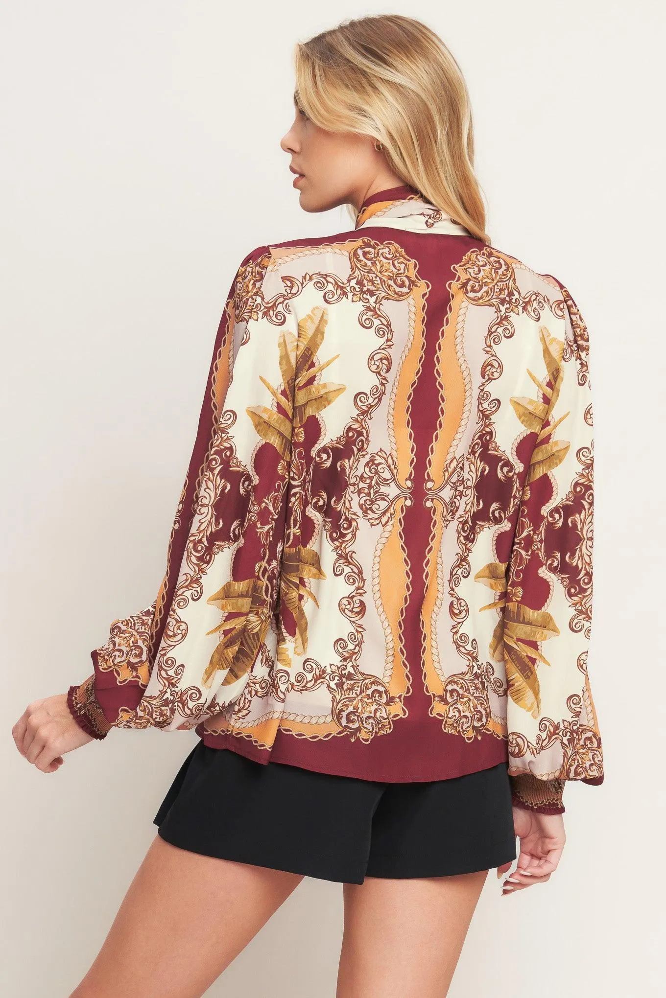 Renaissance Dream Woven Top sold by Zulily product image thumbnail 4