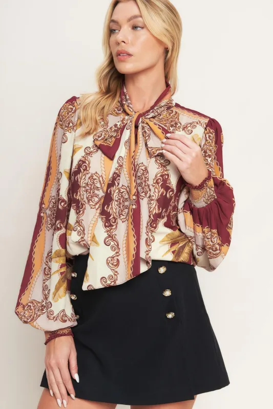 Renaissance Dream Woven Top made by Flying Tomato