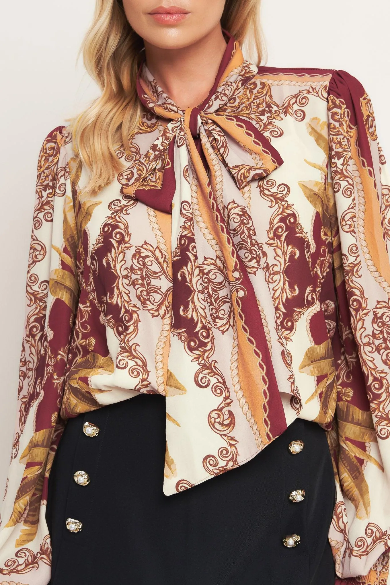 Renaissance Dream Woven Top sold by Zulily product image thumbnail 2