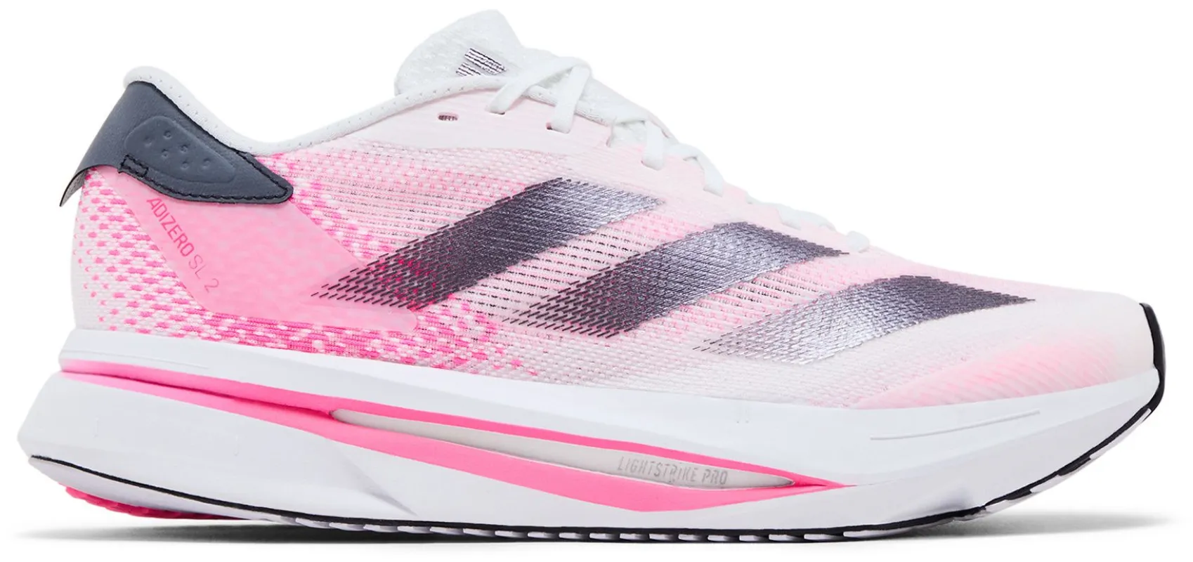 [if6767] Womens adidas Adizero Sl2 'cloud White Aurora Met. Lucid Pink' made by Adidas