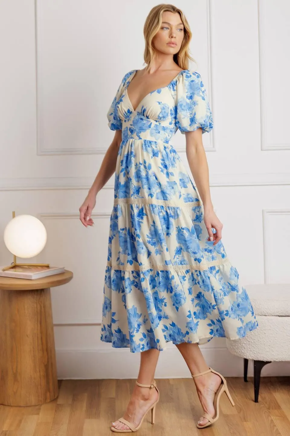 Blooming Day Woven Midi Dress sold by Zulily product image thumbnail 5