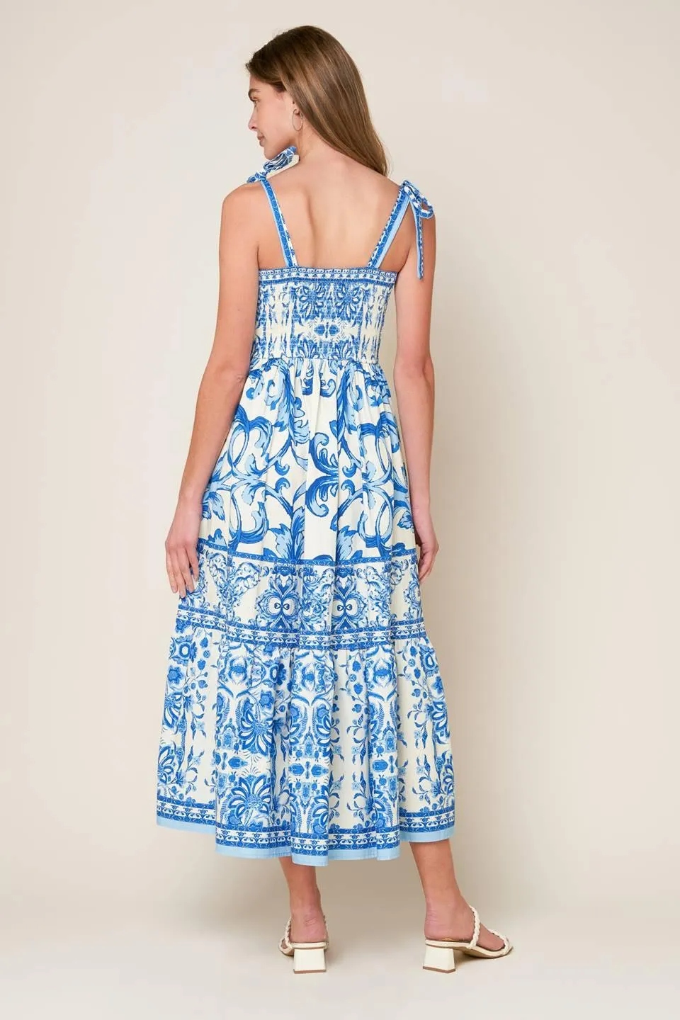 The Garden's Secret Woven Midi Dress sold by Zulily product image thumbnail 3