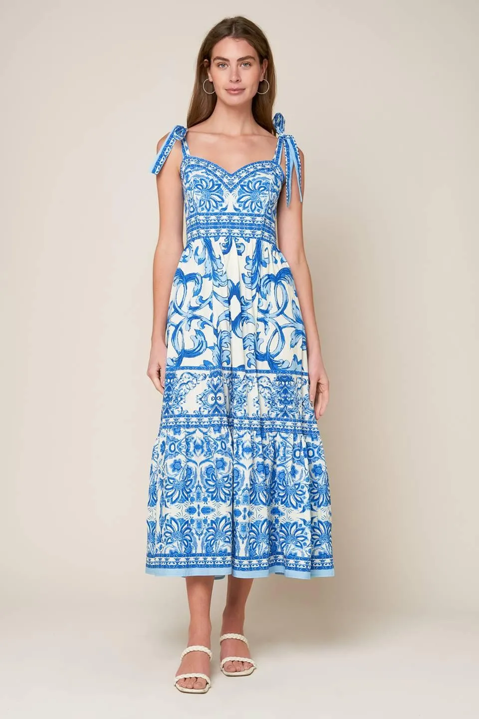 The Garden's Secret Woven Midi Dress sold by Zulily product image thumbnail 5