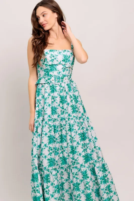 Love Grows Here Woven Maxi Dress made by Flying Tomato
