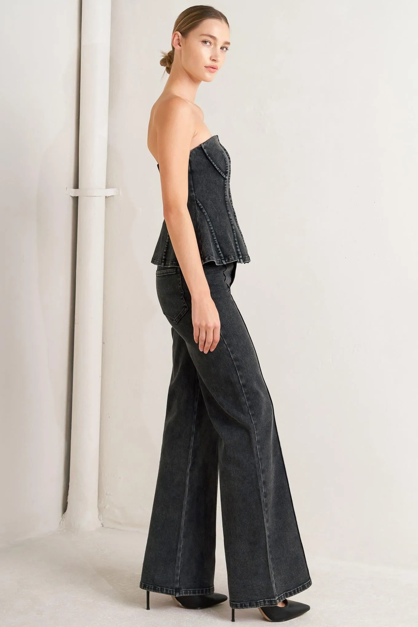Elegant Everyday Look Denim Pants sold by Zulily product image thumbnail 4