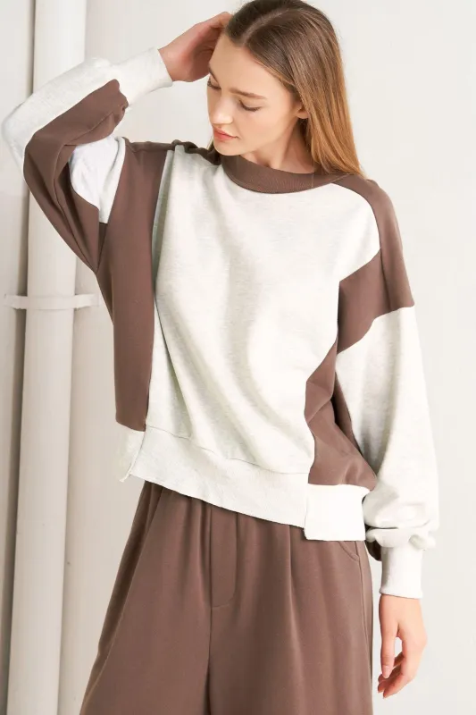 In Too Deep Pullover Knit Top made by Flying Tomato