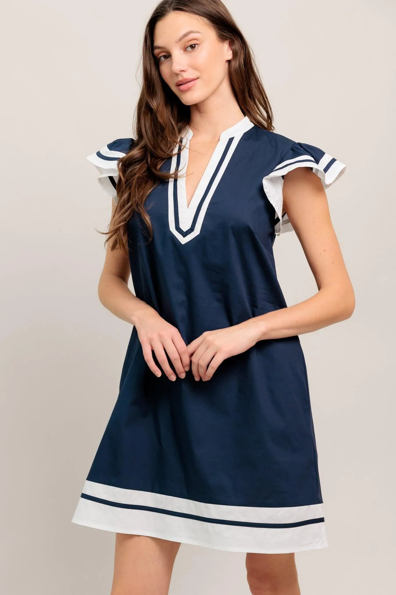Portside Polish Woven Mini Dress sold by Zulily product image thumbnail 3
