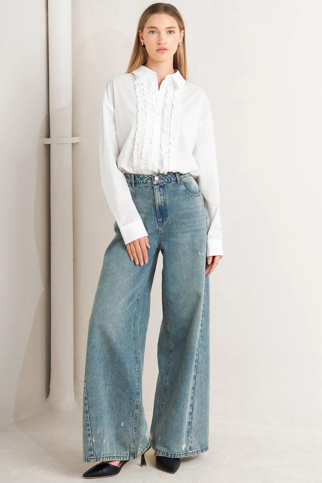 Modern Muse Woven Top sold by Zulily product image thumbnail 4