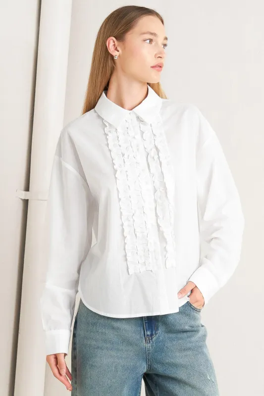 Modern Muse Woven Top made by Flying Tomato