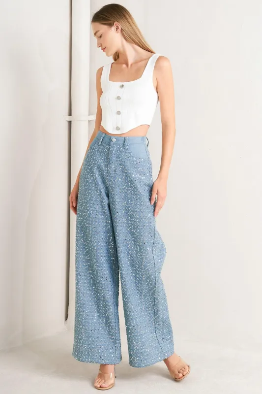 Loving Everyday Denim Pants made by Flying Tomato