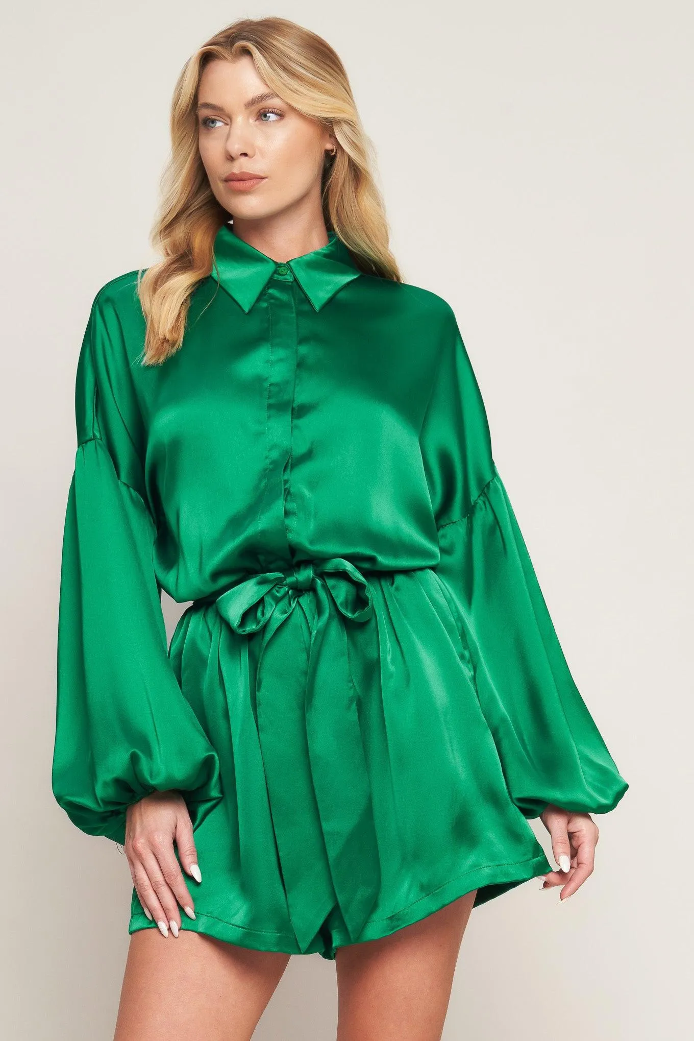 Celebration Time Woven Satin Romper sold by Zulily product image thumbnail 3