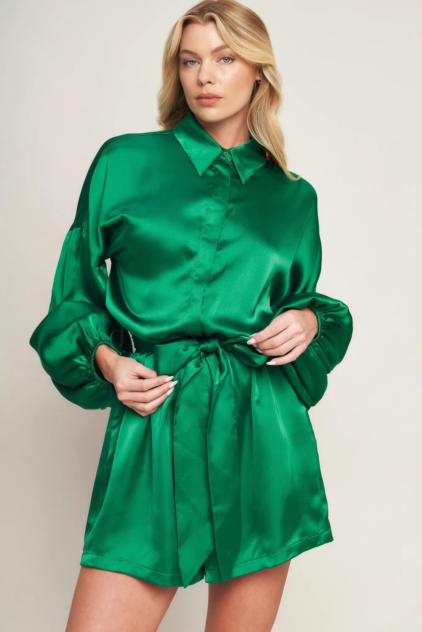Celebration Time Woven Satin Romper sold by Zulily product image thumbnail 4