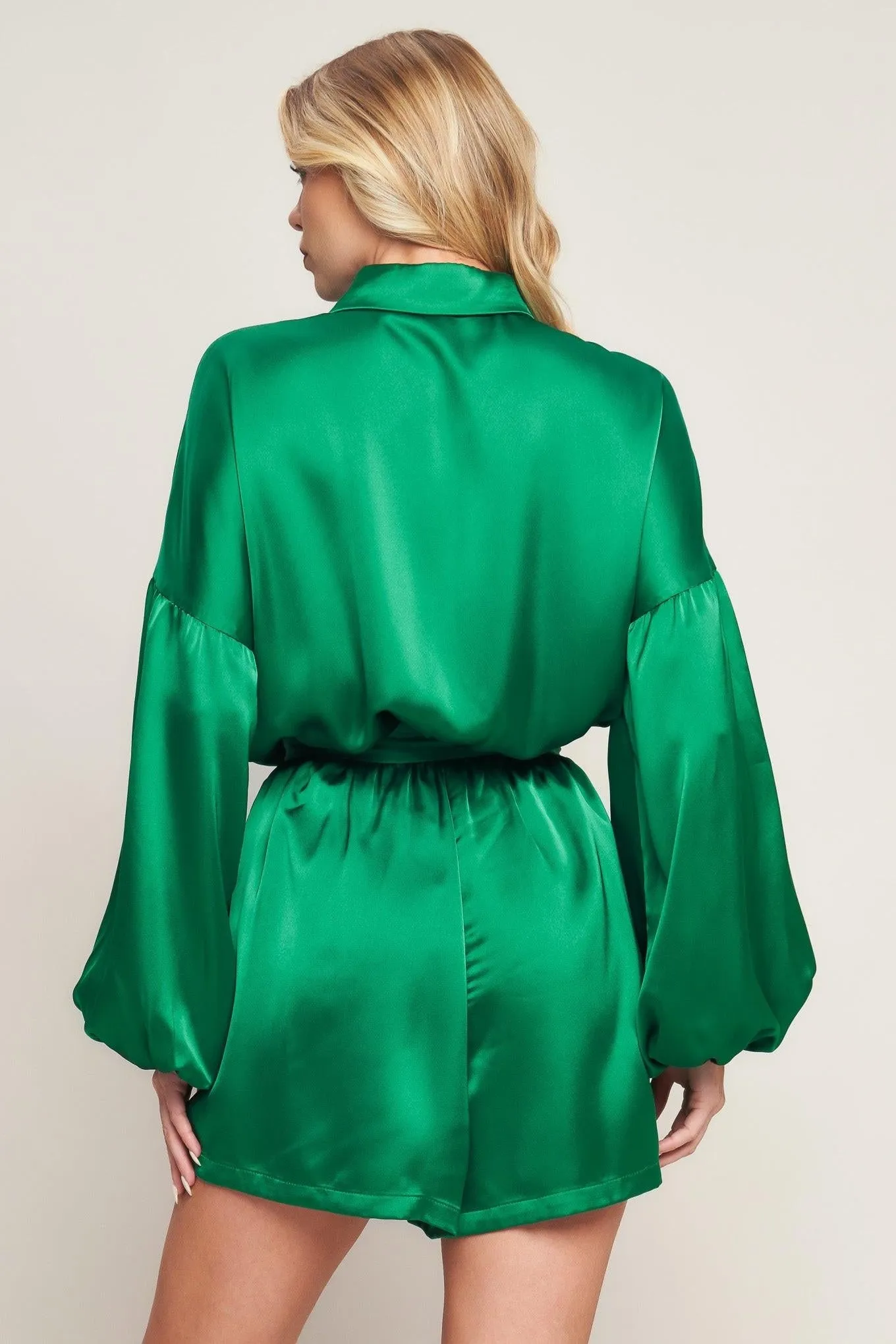 Celebration Time Woven Satin Romper sold by Zulily product image thumbnail 2