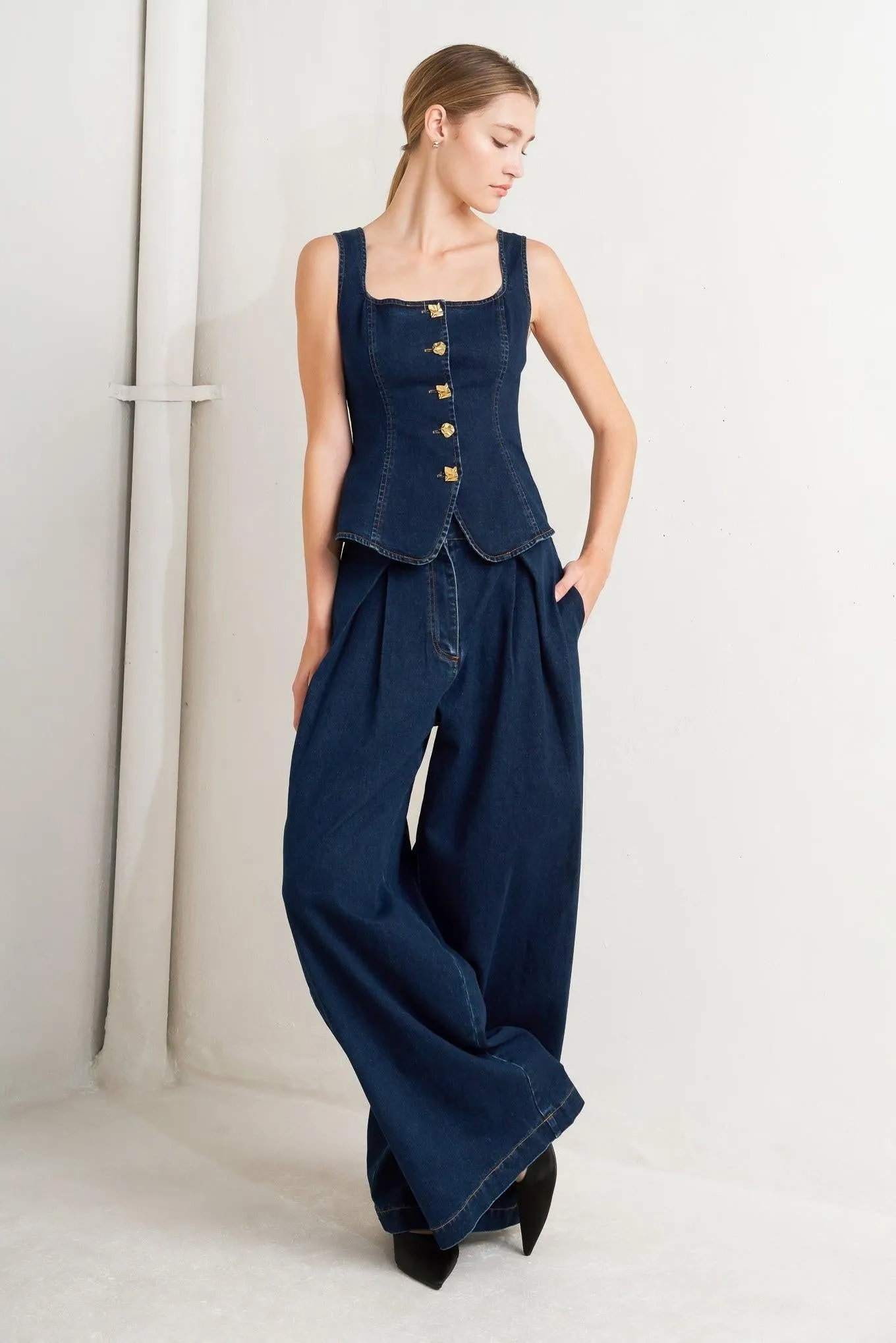 Quiet Luxe Denim Pants sold by Zulily product image thumbnail 3