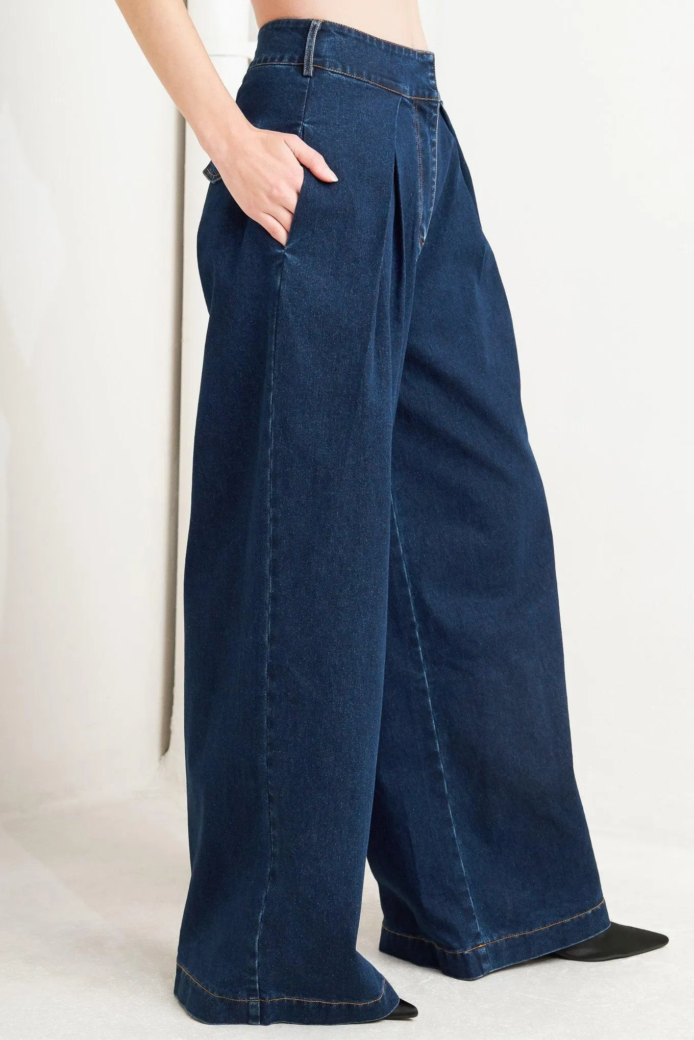 Quiet Luxe Denim Pants sold by Zulily product image thumbnail 5