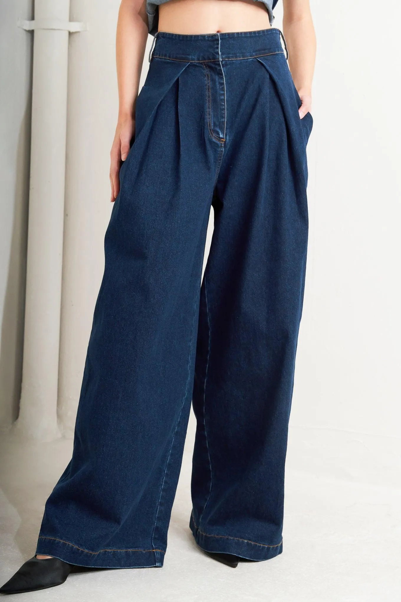 Quiet Luxe Denim Pants sold by Zulily product image thumbnail 2