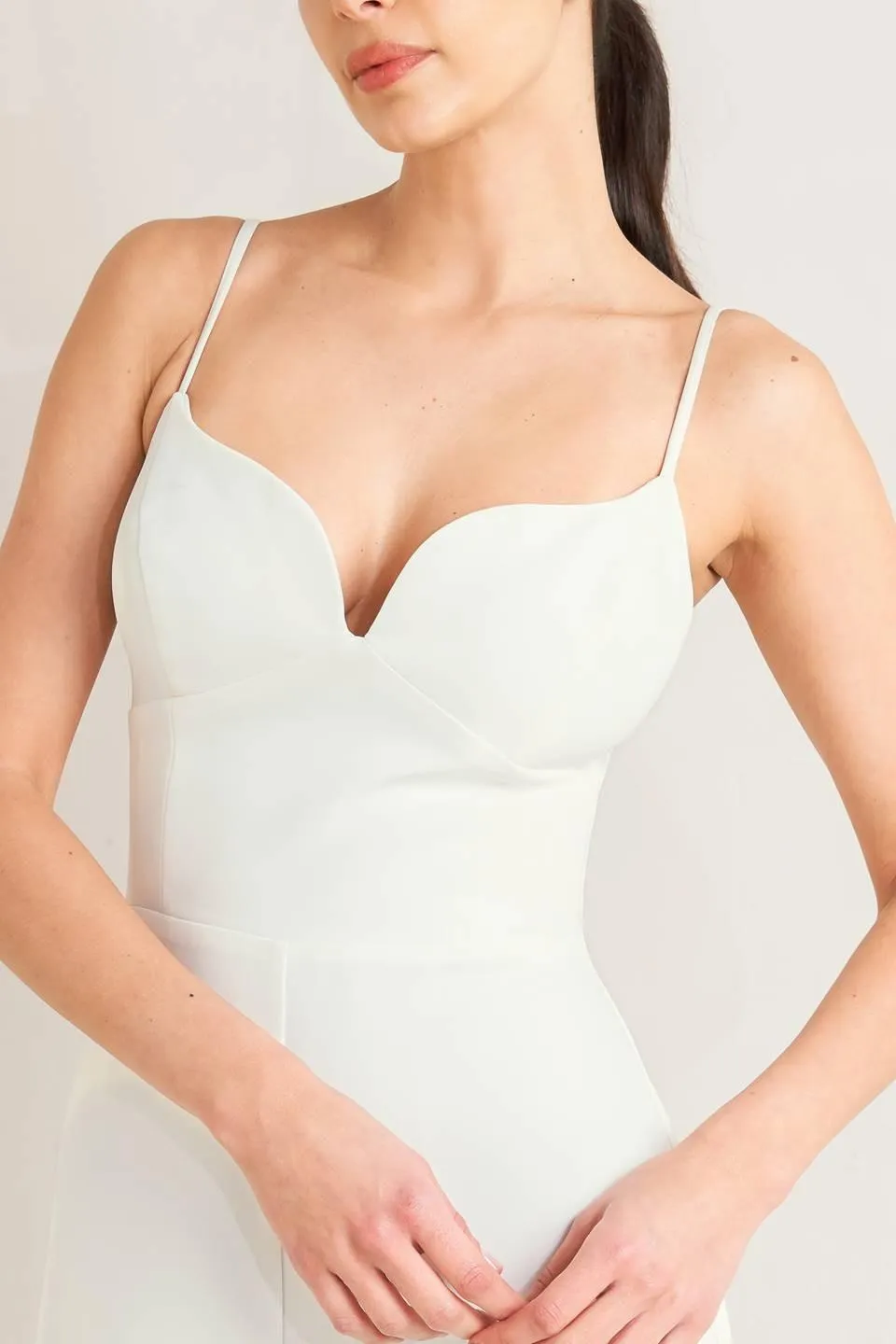Pristine Edge Off White Woven Jumpsuit sold by Zulily product image thumbnail 2