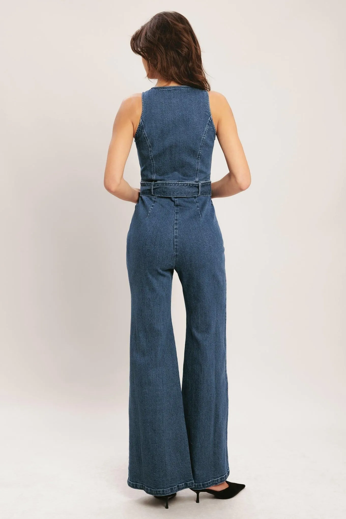 Street Chic Denim Jumpsuit sold by Zulily product image thumbnail 2