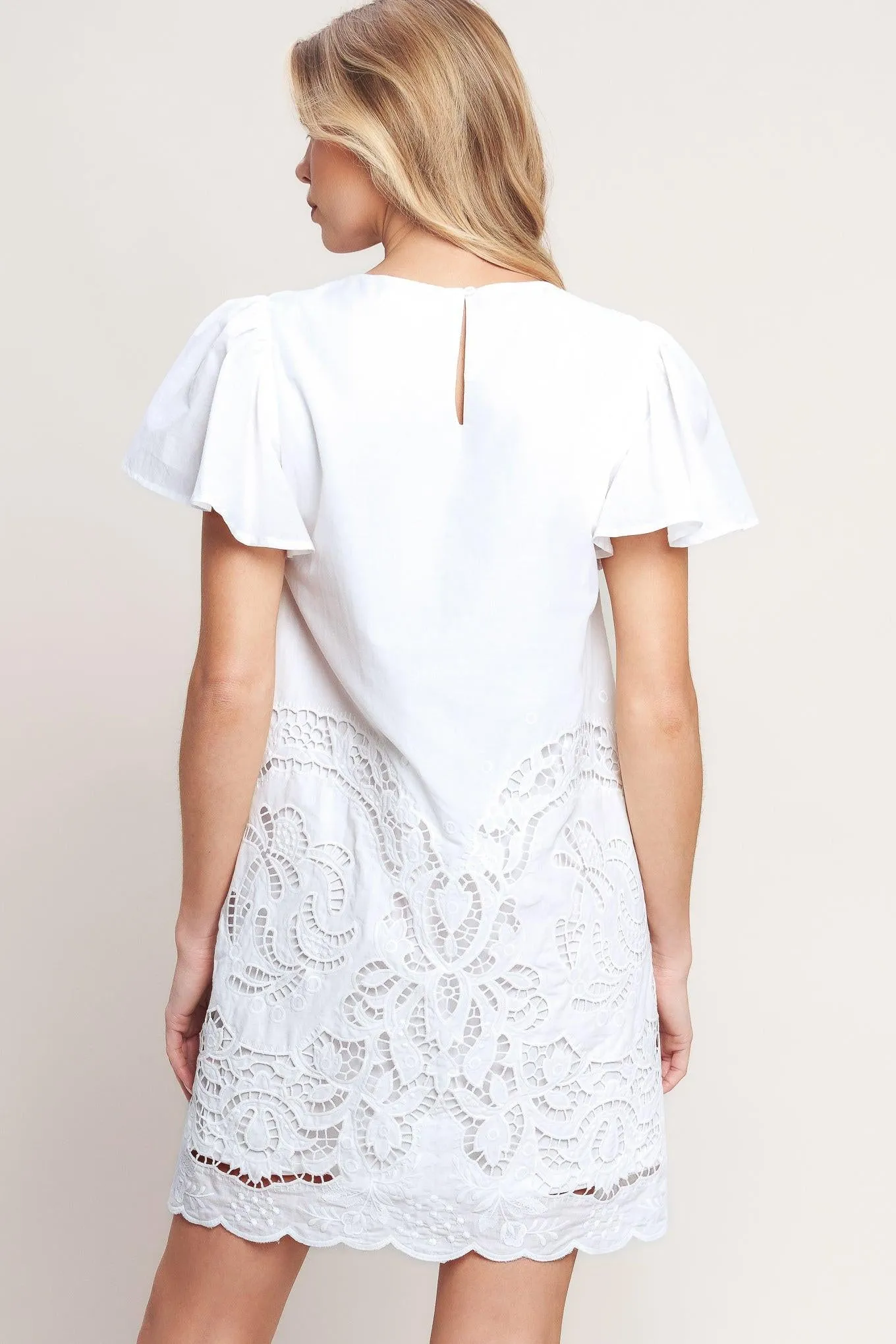All the Right Reasons Woven Eyelet Dress sold by Zulily product image thumbnail 4