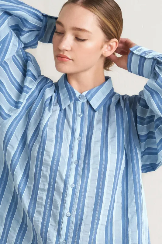 Polished Day Woven Top made by Flying Tomato