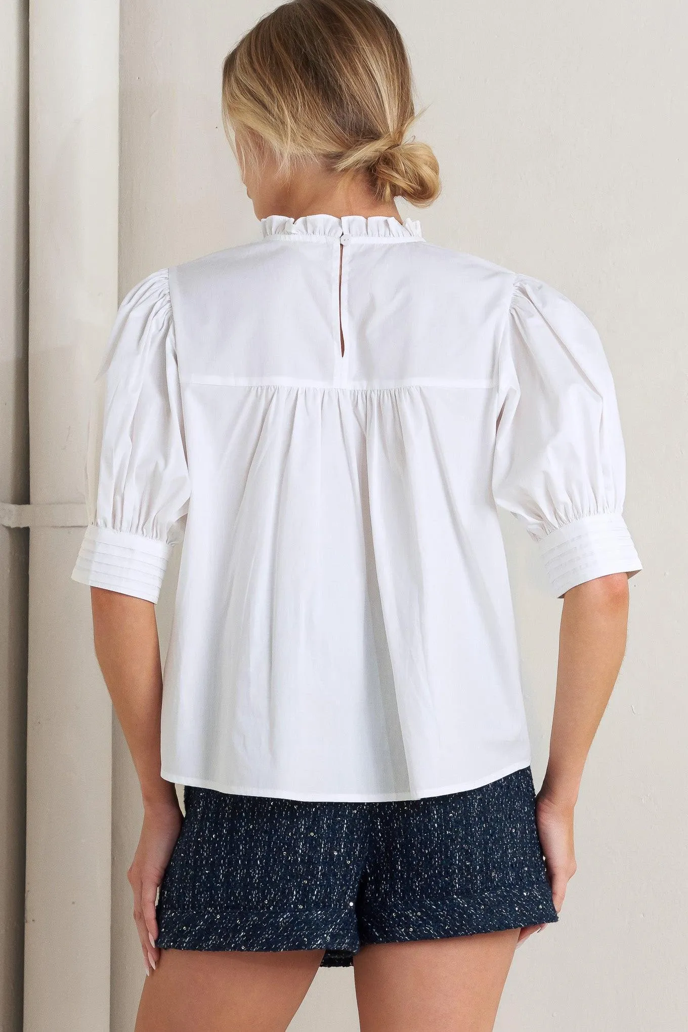 Pure Poetry Victorian Woven Top sold by Zulily product image thumbnail 4
