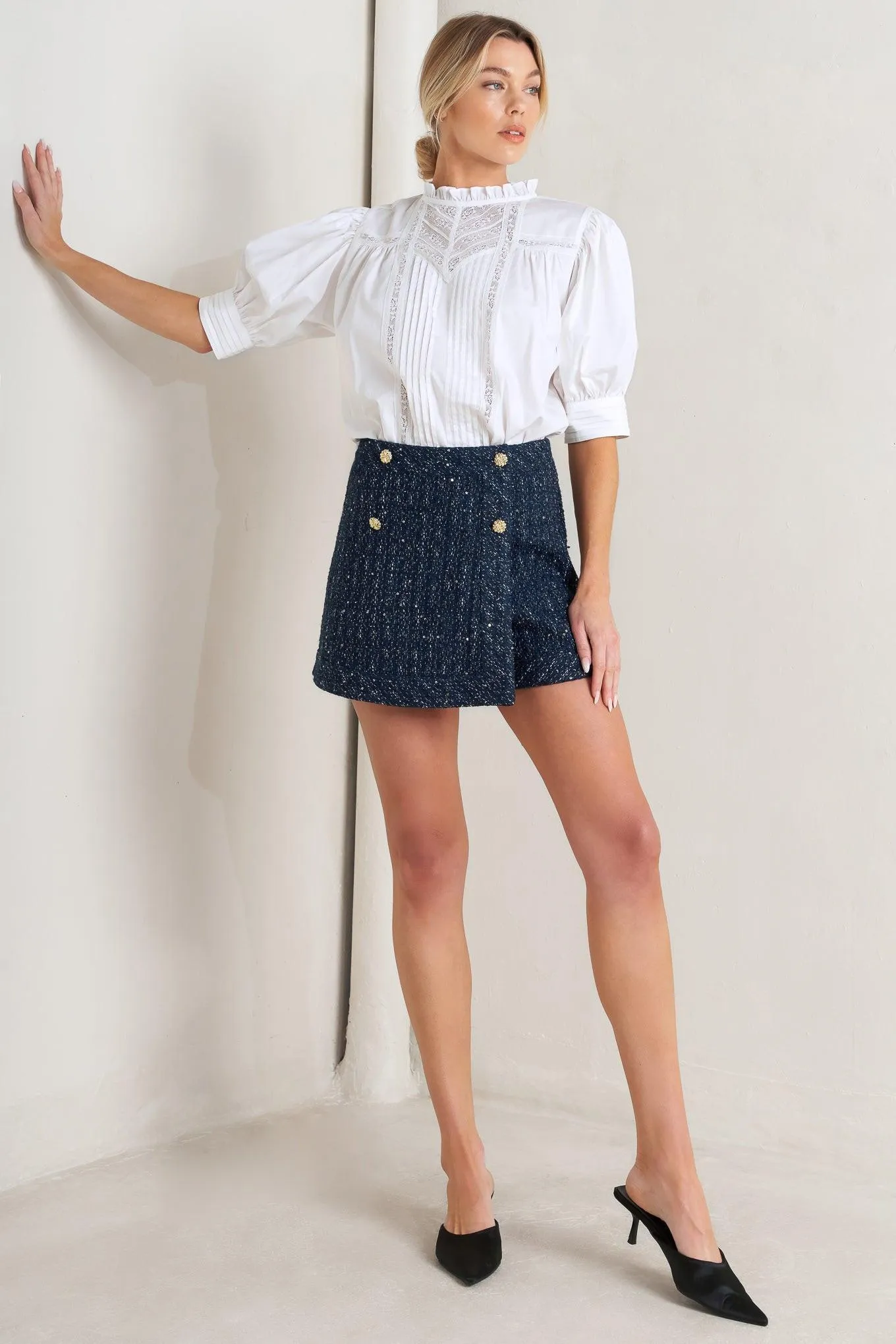 Pure Poetry Victorian Woven Top sold by Zulily product image thumbnail 5