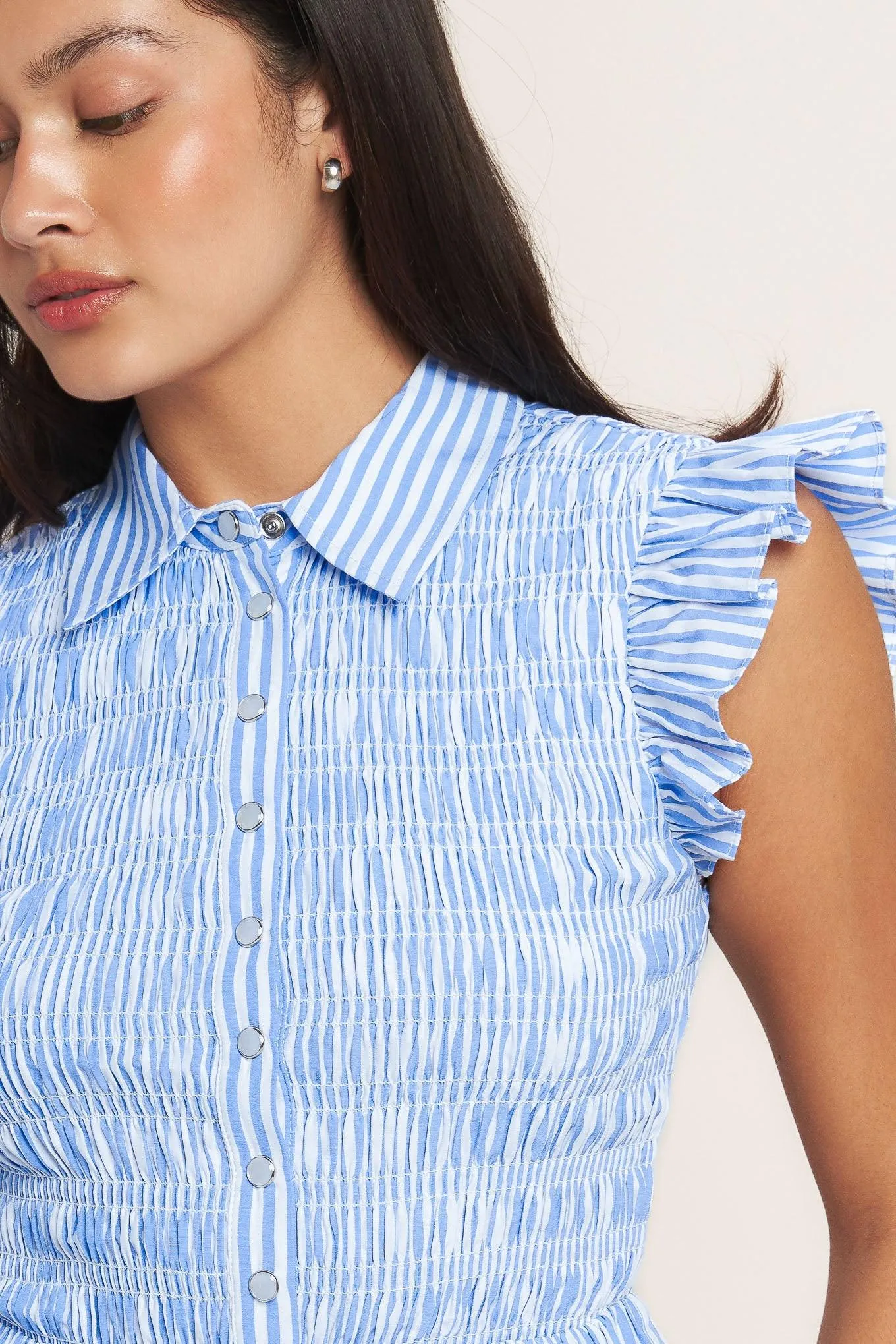 Effortlessly Sweet Striped Woven Top sold by Zulily product image thumbnail 5