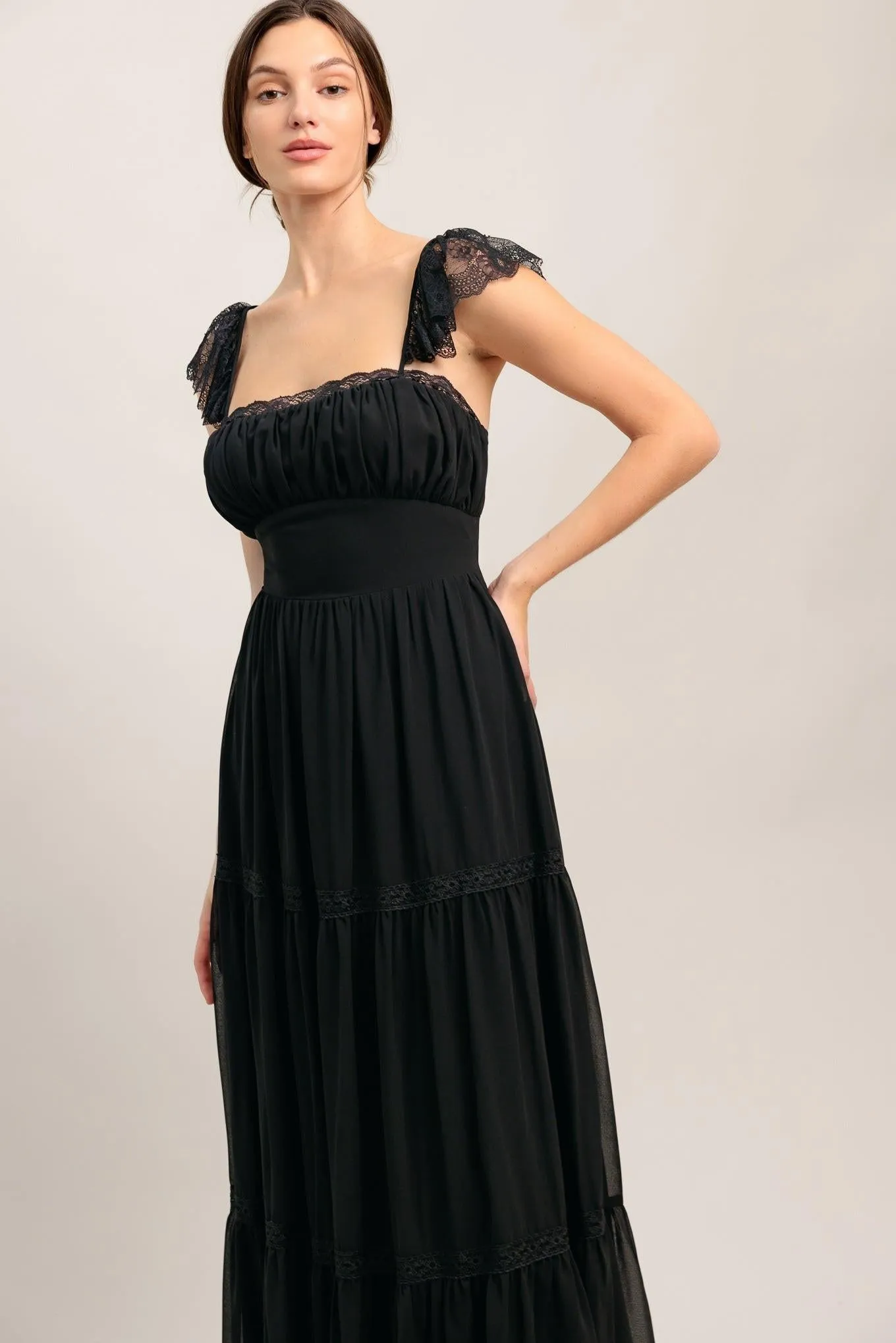 Forgotten Romance Woven Maxi Dress sold by Zulily product image thumbnail 4