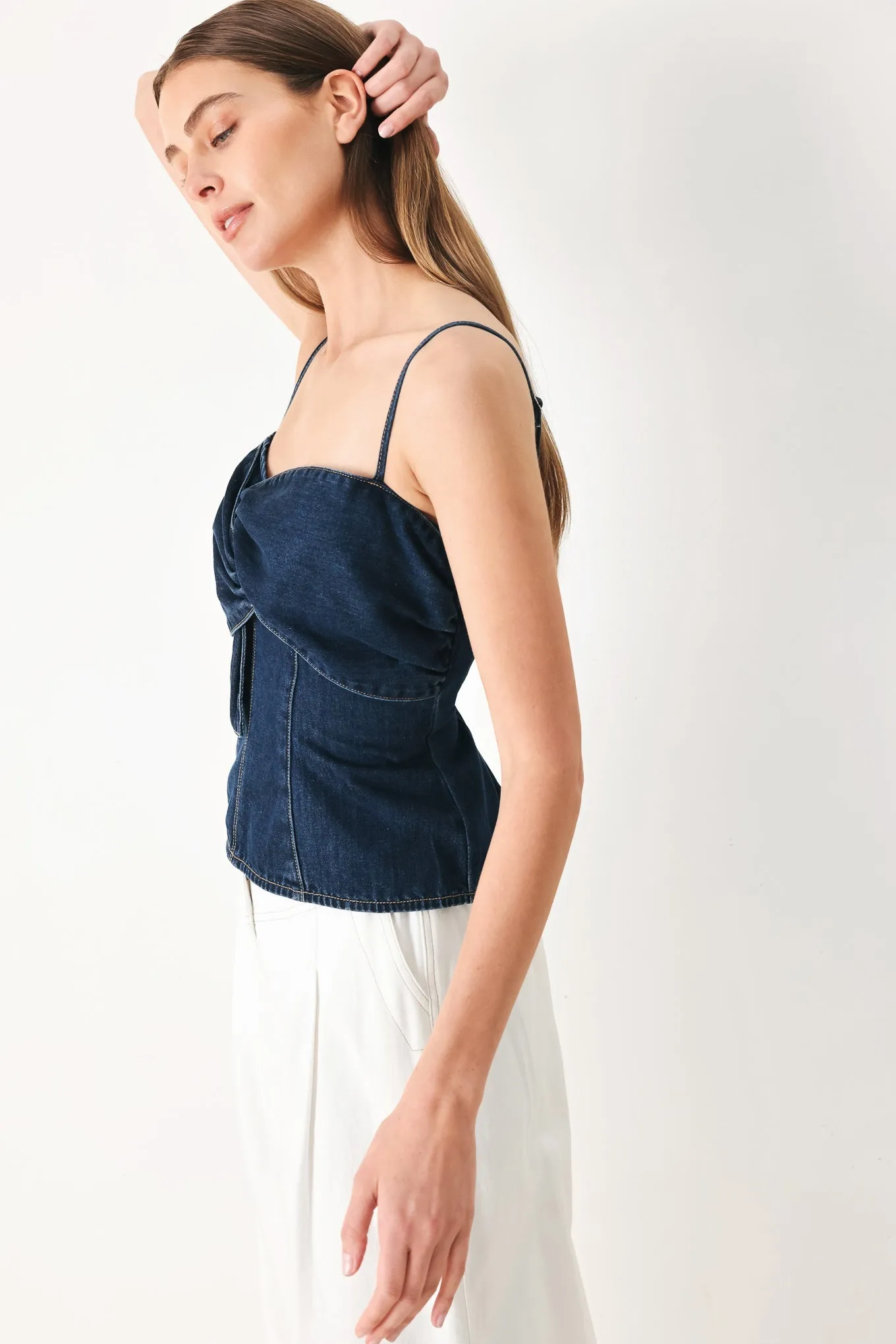 Sweet Kiss Denim Top sold by Zulily product image thumbnail 3