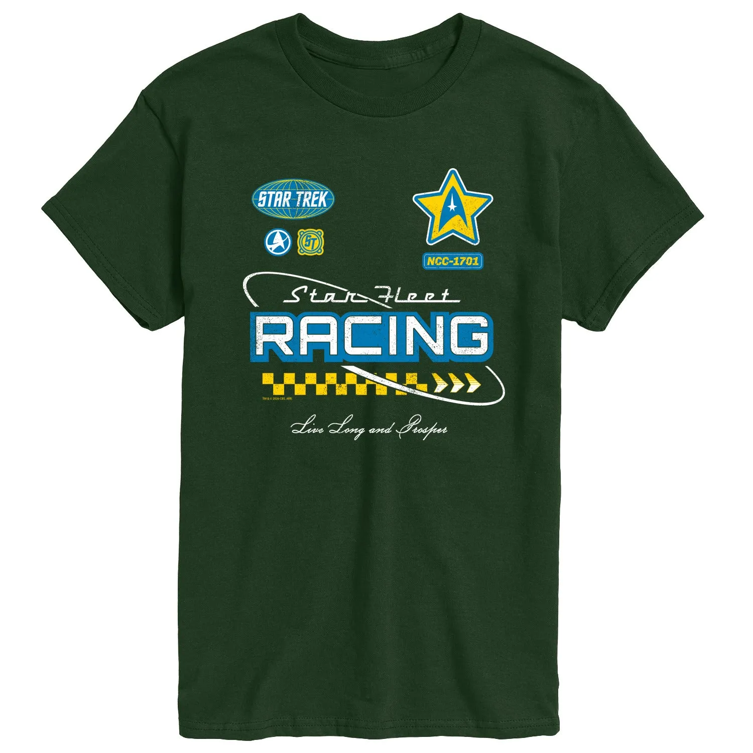 Star Trek - Star Fleet Racing Jersey - Men's Short Sleeve Graphic T-Shirt sold by Zulily product image thumbnail 3