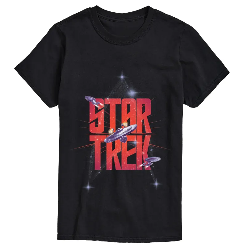 Star Trek - 60th Anniversary Logo - Men's Short Sleeve Graphic T-Shirt made by Zulily