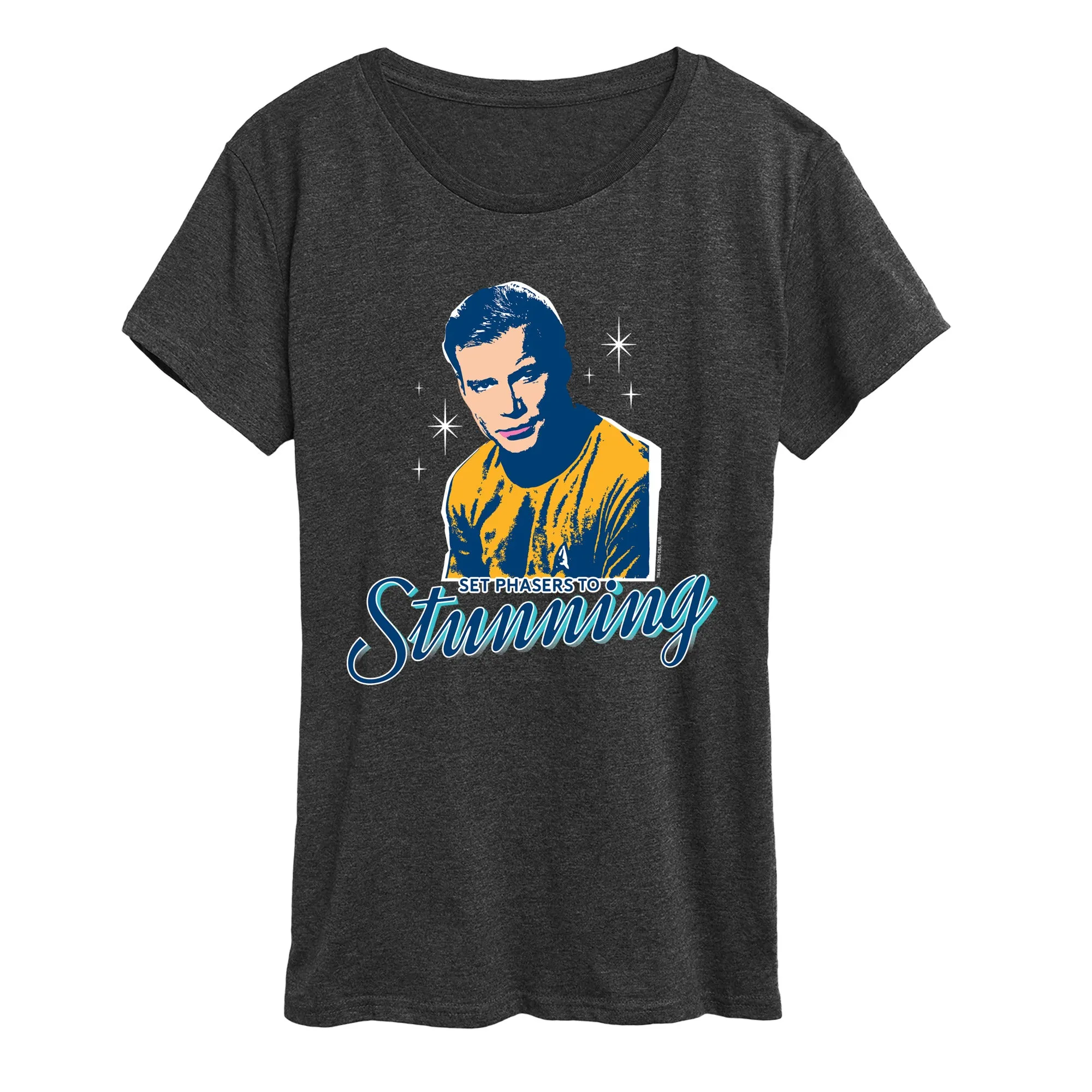 Star Trek - Set Phasers to Stunning - Women's Short Sleeve Graphic T-Shirt sold by Zulily product image thumbnail 3