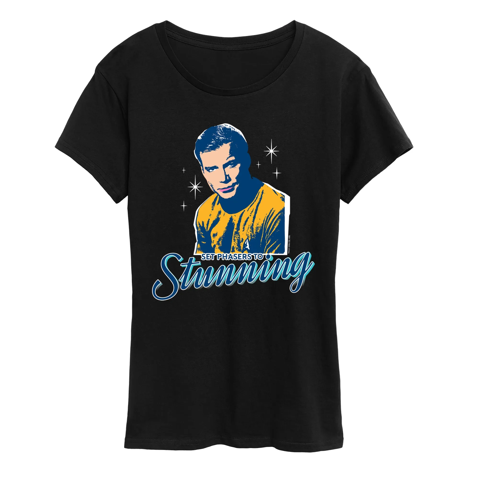 Star Trek - Set Phasers to Stunning - Women's Short Sleeve Graphic T-Shirt sold by Zulily product image thumbnail 2