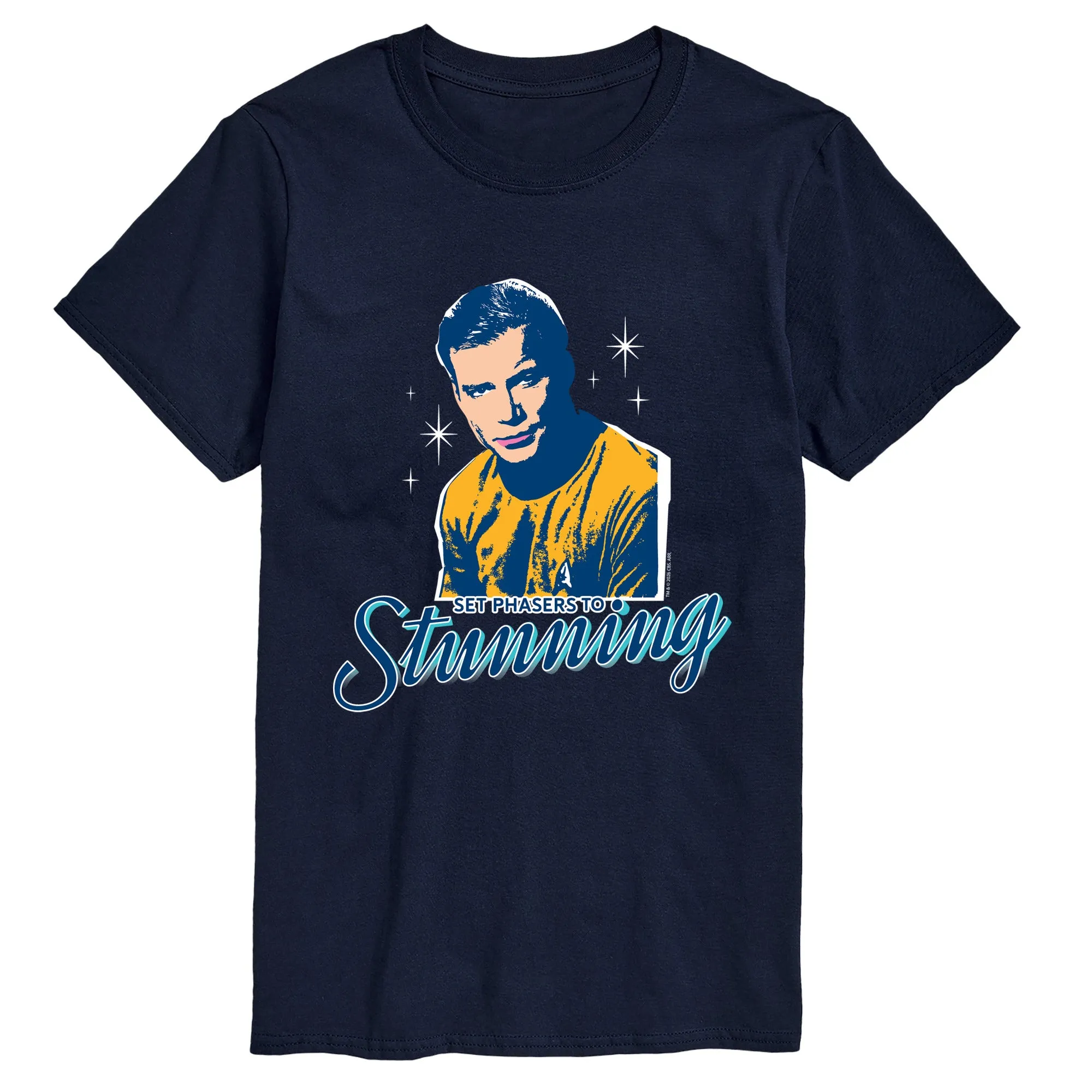 Star Trek - Set Phasers to Stunning - Men's Short Sleeve Graphic T-Shirt sold by Zulily