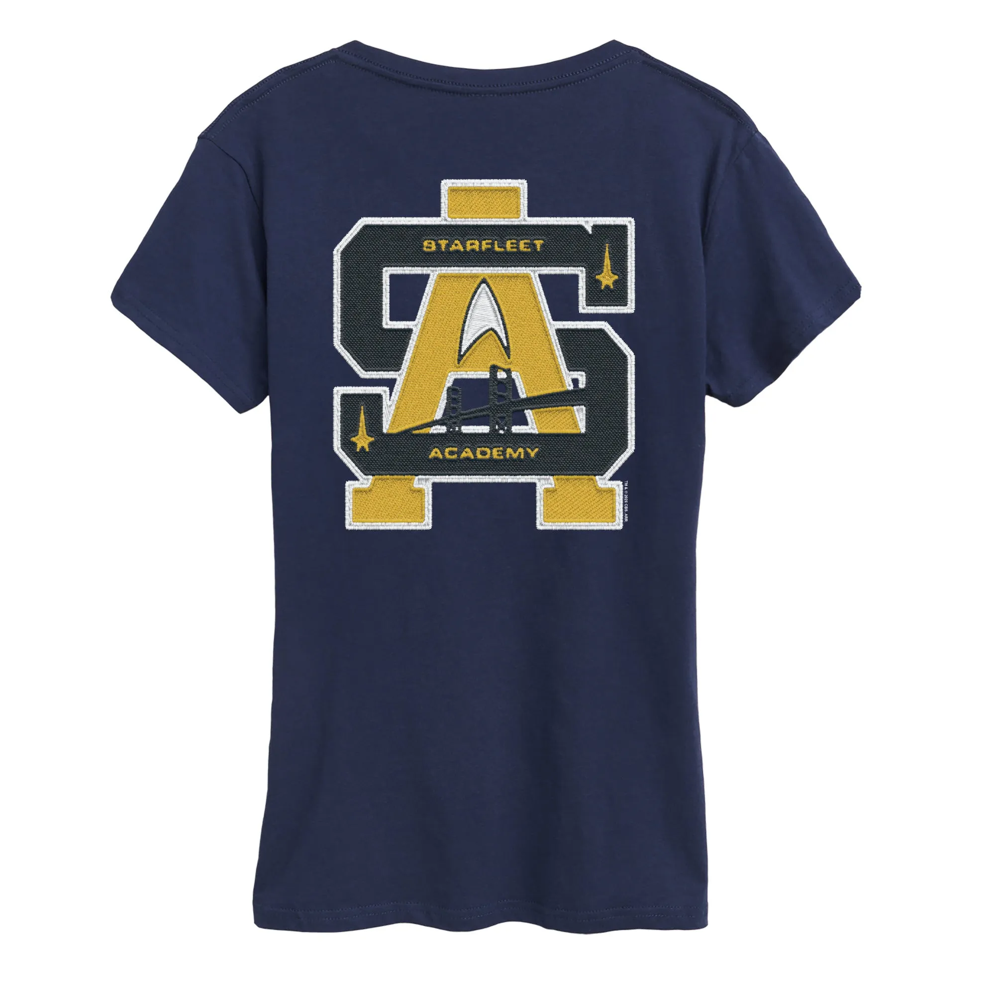 Star Trek - Starfleet Academy Letterman - Women's Short Sleeve Graphic T-Shirt sold by Zulily product image thumbnail 2