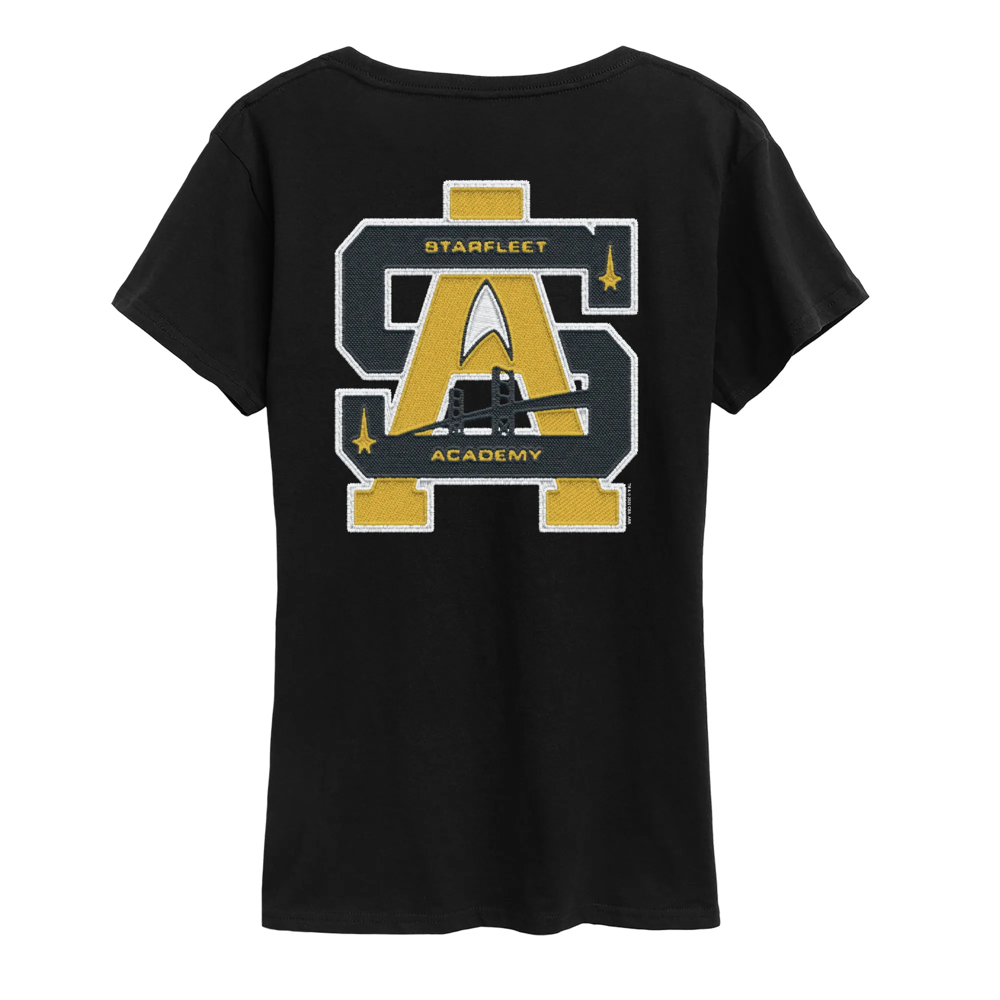 Star Trek - Starfleet Academy Letterman - Women's Short Sleeve Graphic T-Shirt sold by Zulily product image thumbnail 3